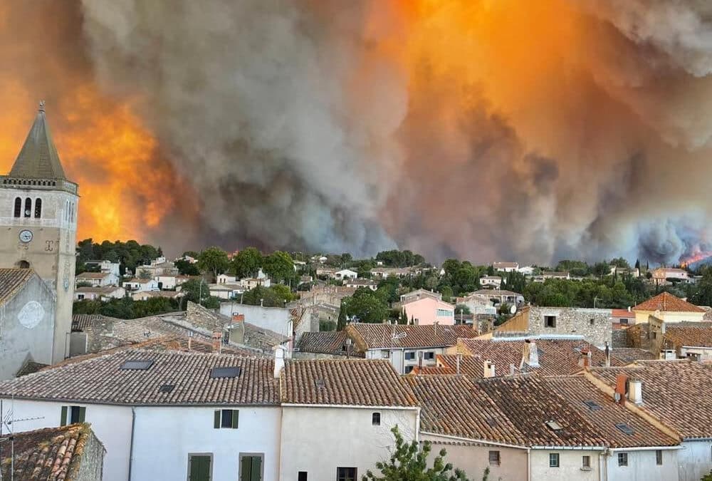 Soutien aux personnes touchées par les incendies