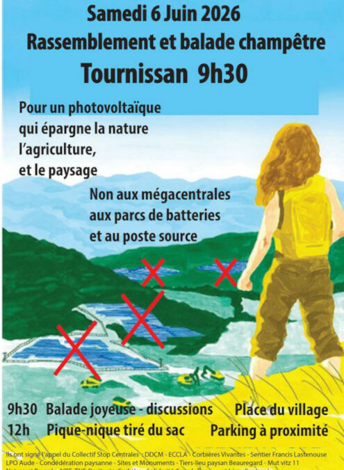 Appel à rassemblement – village de Tournissan